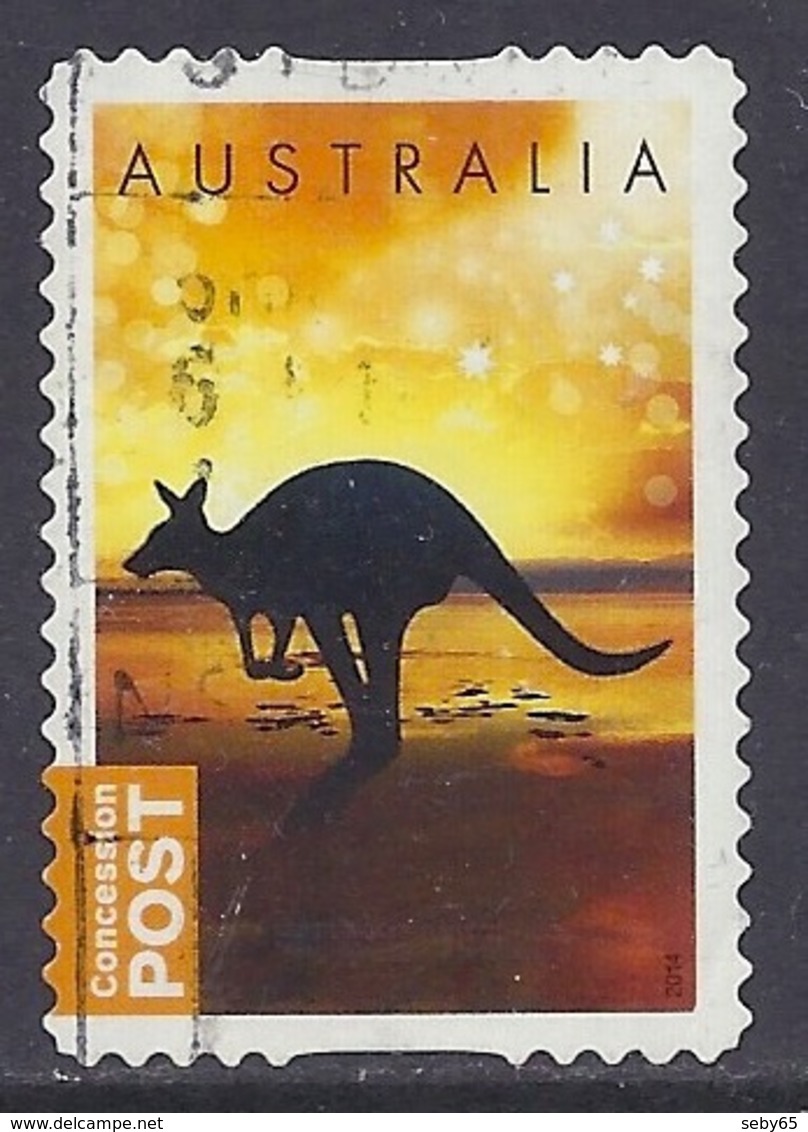 Australia - 2014 Concession Stamps, Kangaroo - Used - Gebruikt