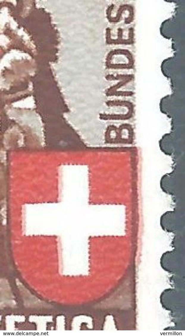 OO-/-496-.SUPERBE VARIETE  CONSTANTE,   N° 341b ,  * * , Fraicheur Postale , Cote 15.00 € , REF ZUMSTEIN = WII  2.2.03. - Errors & Oddities