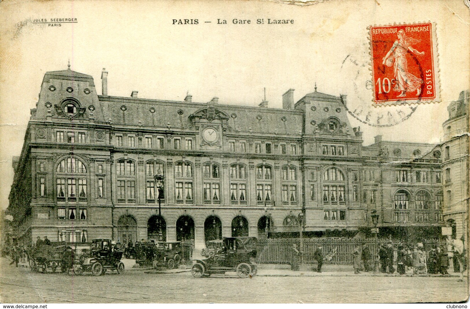 CPA - PARIS -GARE SAINT-LAZARE - Other Monuments