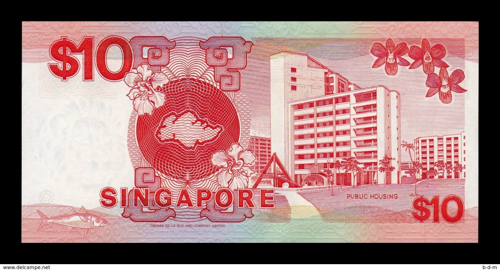 Singapur Singapore 10 Dollars 1988 Pick 20 SC UNC - Singapur