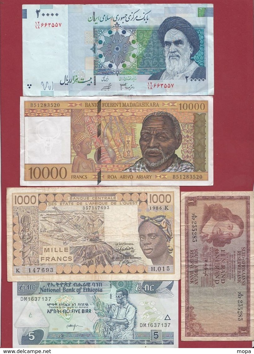 Autres-Afrique 11 Billets Dans L 'état - Andere - Afrika