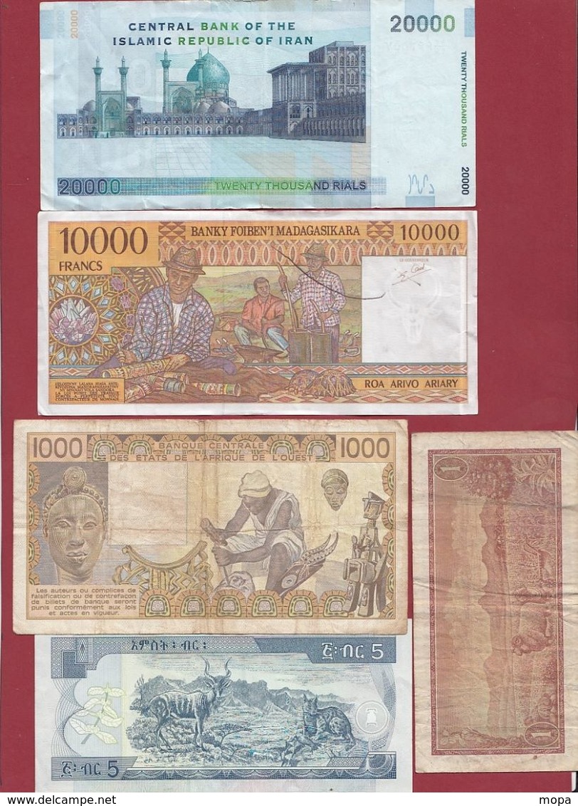 Autres-Afrique 11 Billets Dans L 'état - Andere - Afrika