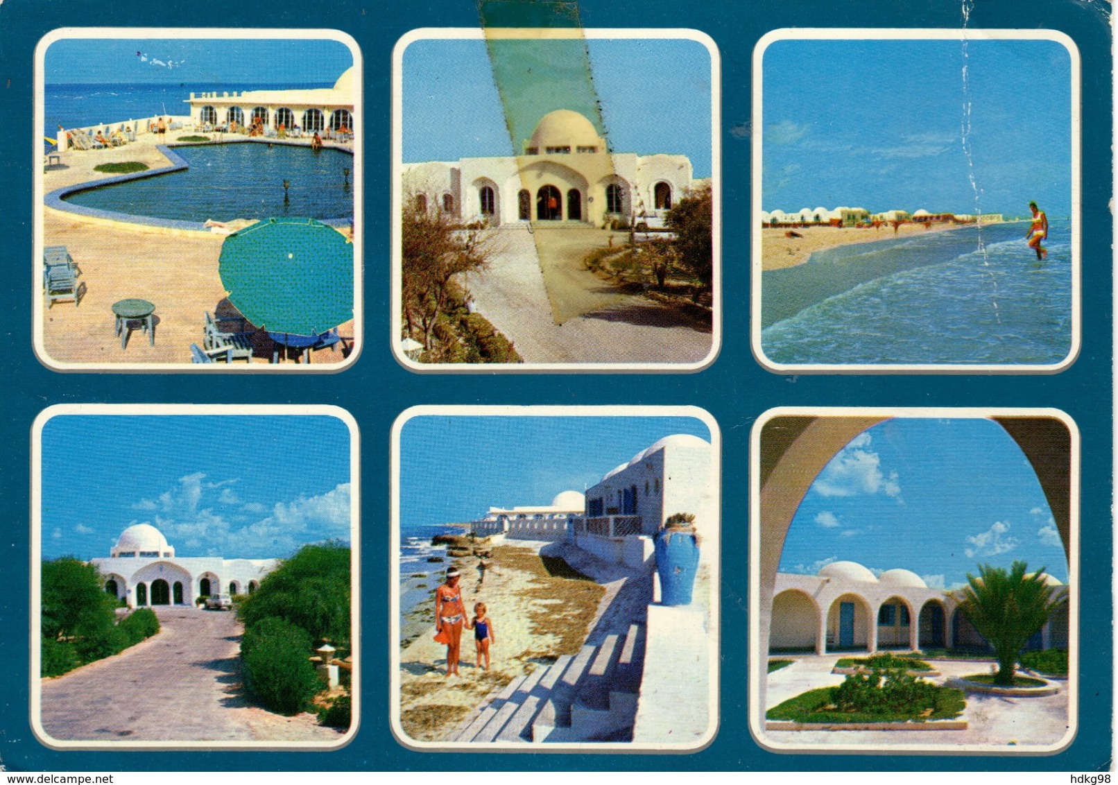 TN+ Tunesien 1967 Mi 675 EXPO 67 Auf PK Djerba GH - Tunisia