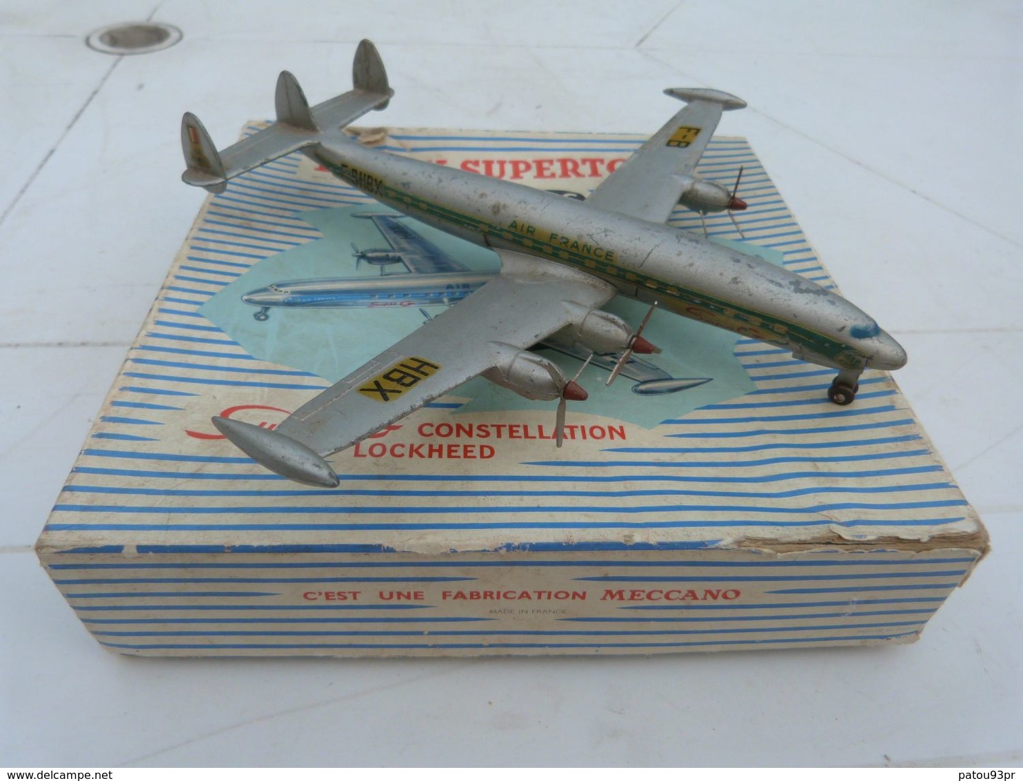 Maquette SUPER CONSTELLATION - DINKY SUPER TOYS - Avec Sa Boîte D'origine - Airplanes & Helicopters