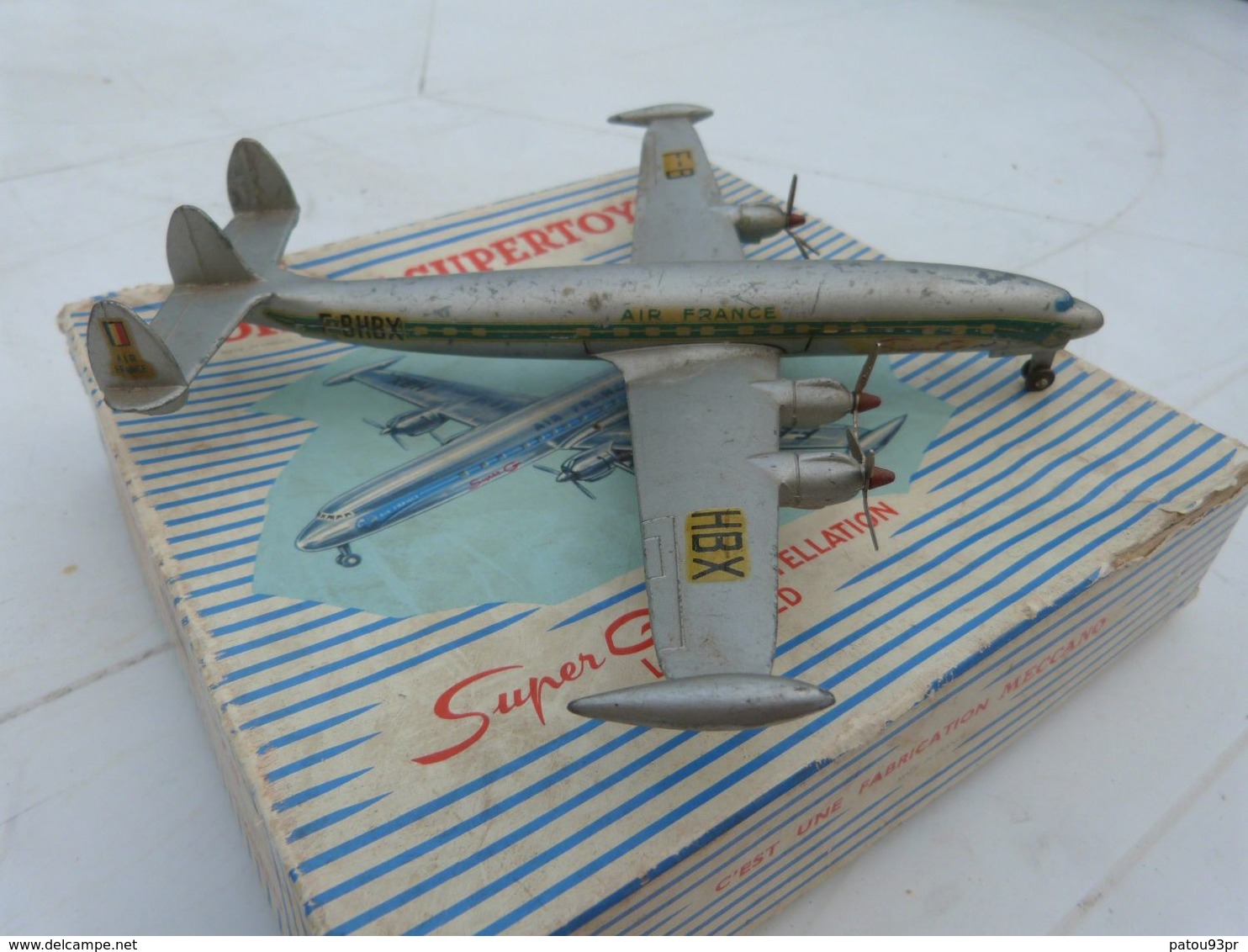 Maquette SUPER CONSTELLATION - DINKY SUPER TOYS - Avec Sa Boîte D'origine - Airplanes & Helicopters