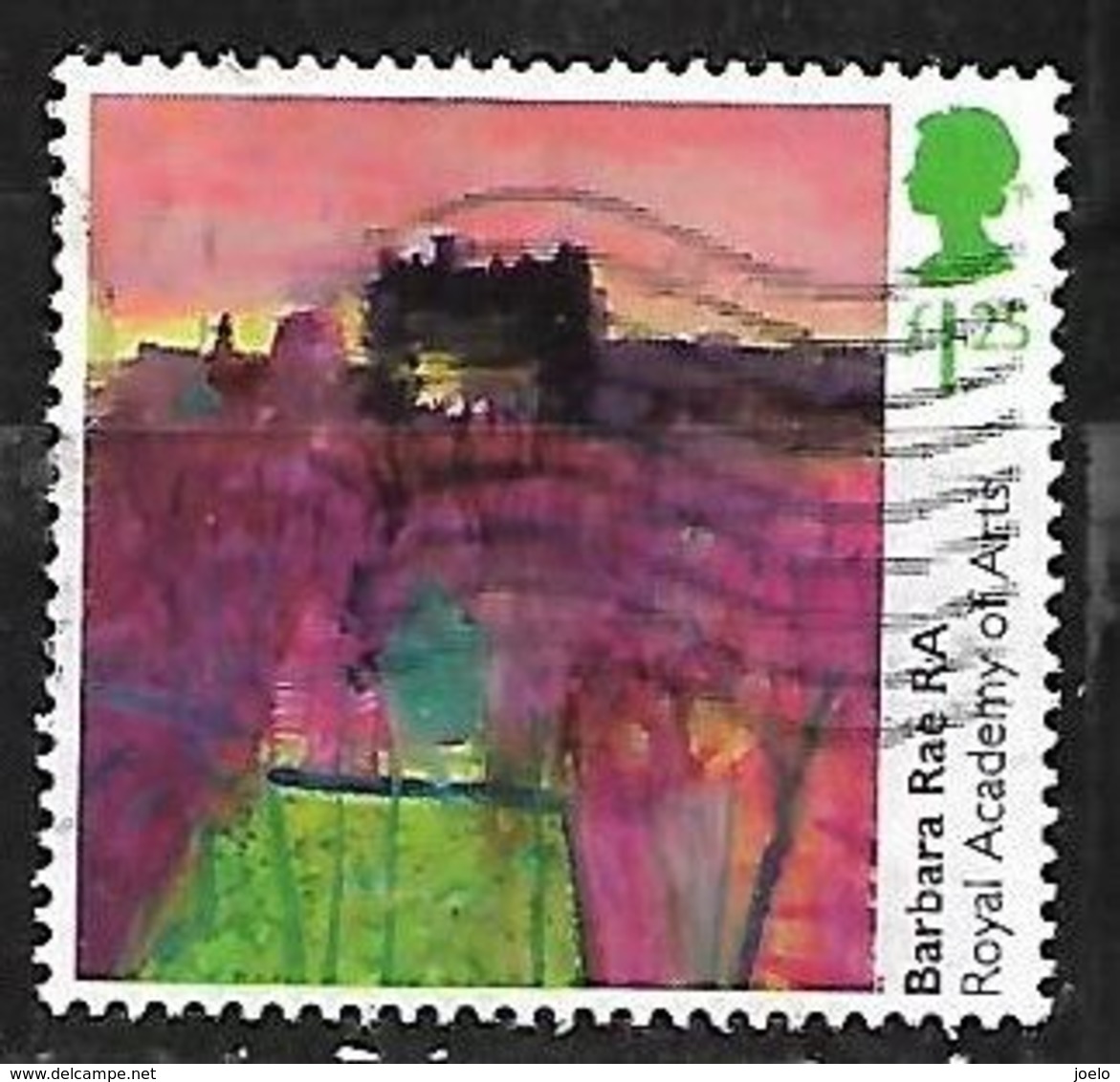 GB 2018 ROYAL ACADEMY OF ARTS 250th  ANNIV BARBARA RAE - Usati