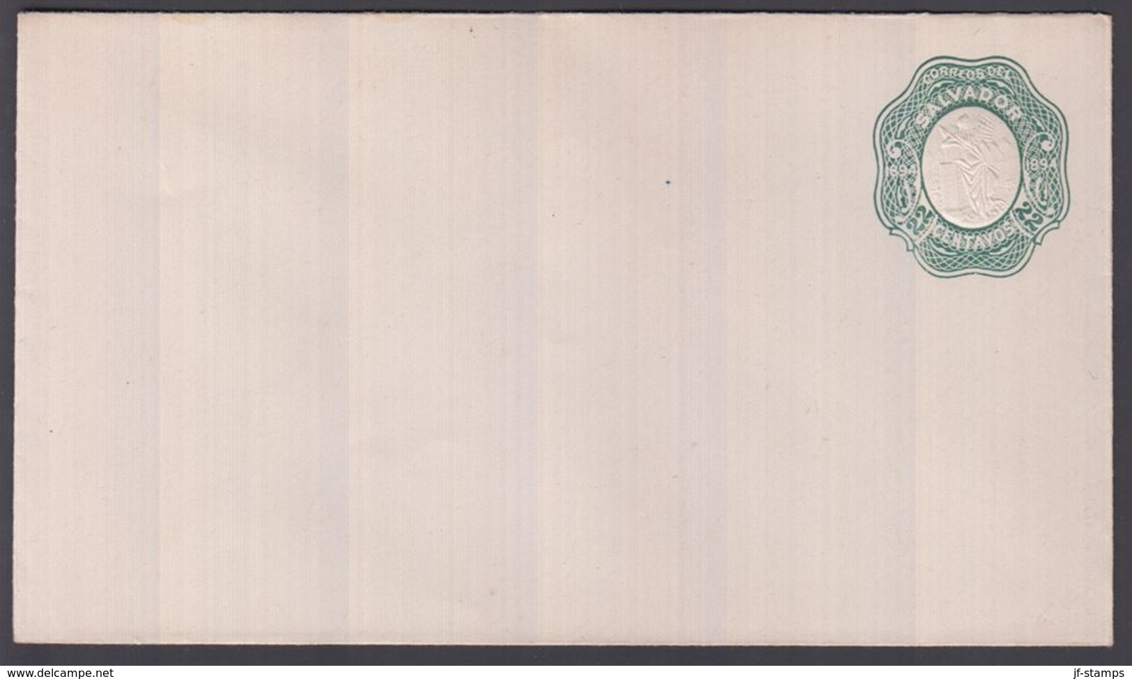 1899. EL SALVADOR.  Envelope  22 C. CERES.  () - JF362216 - El Salvador