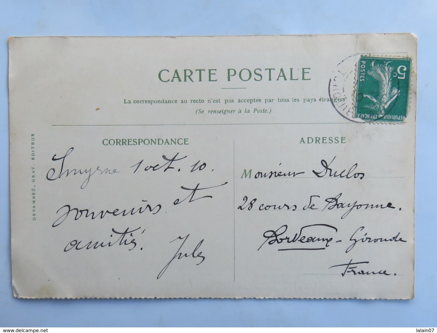 C. P. A. : KENYA : MOMBASSA Vu De La Terre Ferme, Compagnie Des Messageries Maritimes, Timbre En 1910 - Kenia