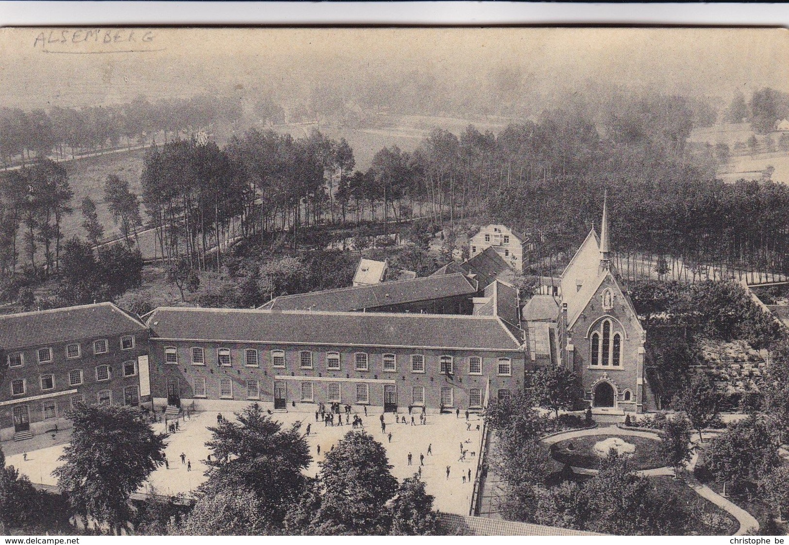 Alsemberg, Pensionnat St Victor à Alsemberg, Vue à Vol D'oiseau (pk69637) - Beersel