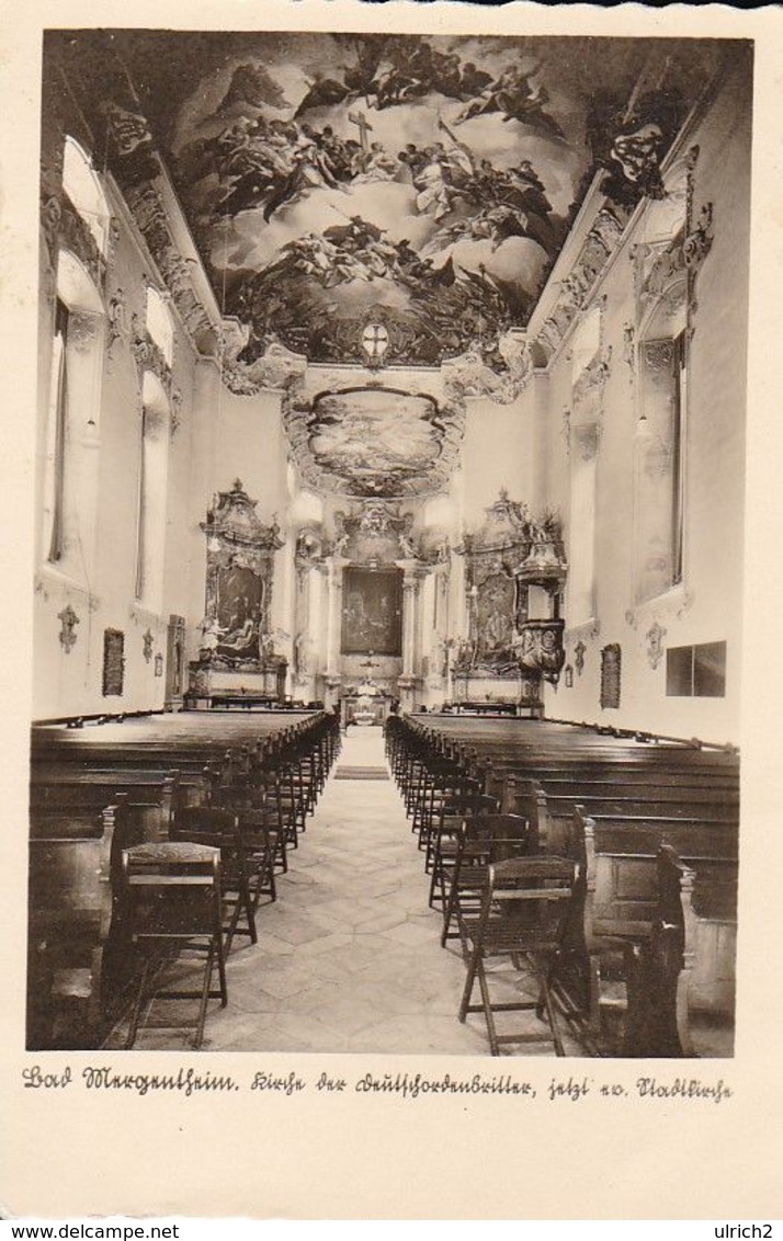 AK Bad Mergentheim - Kirche Der Deutschordensritter - Stadtkirche - 1940  (50598) - Bad Mergentheim