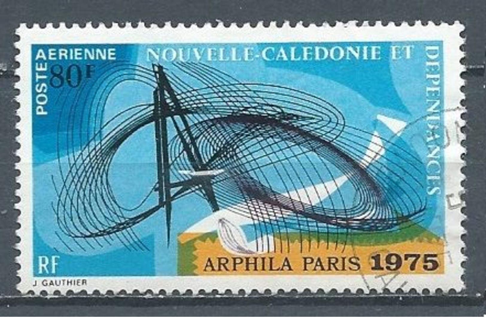 Nouvelle-Calédonie Poste Aérienne YT N°160 Exposition Philatélique Arphila 75 Paris Oblitéré ° - Used Stamps