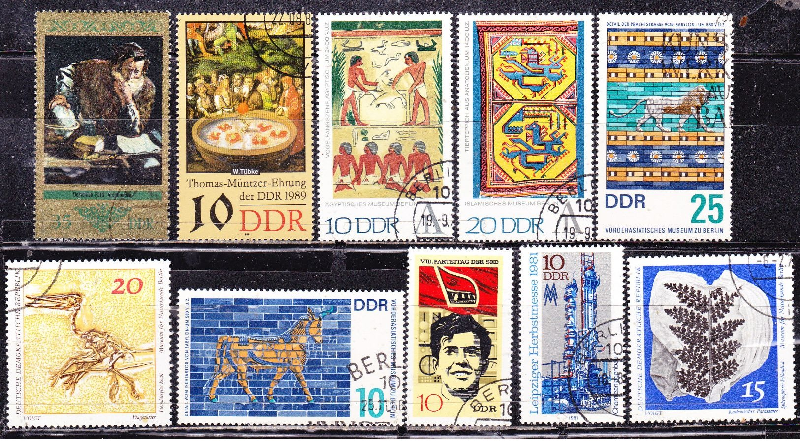 Selezione  Germania DDR-Usati - Lots & Kiloware (mixtures) - Max. 999 Stamps