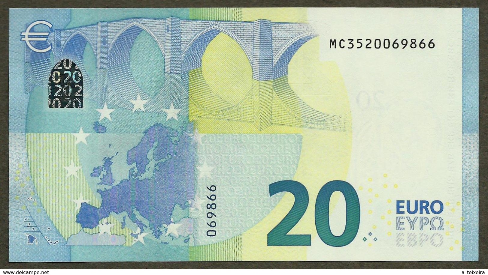 Portugal - 20 Euro - M005 B5 - MC3520069866 - UNC - 20 Euro