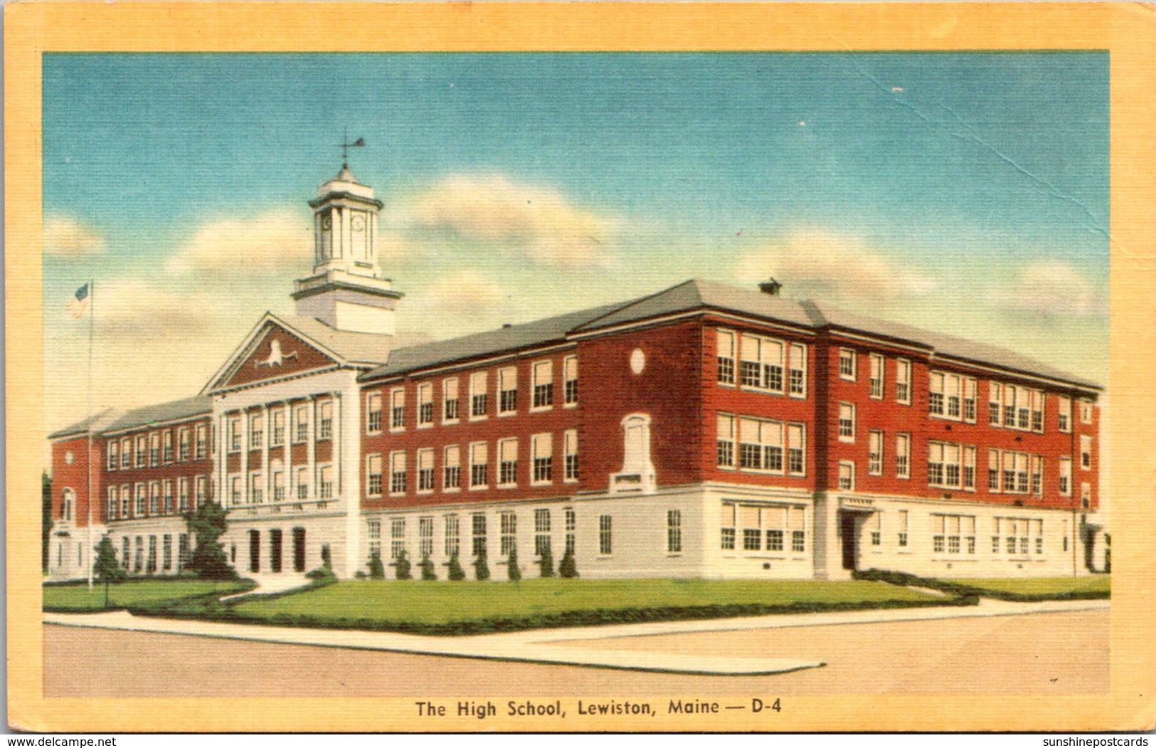 Maine Lewiston High School Dexter Press - Lewiston