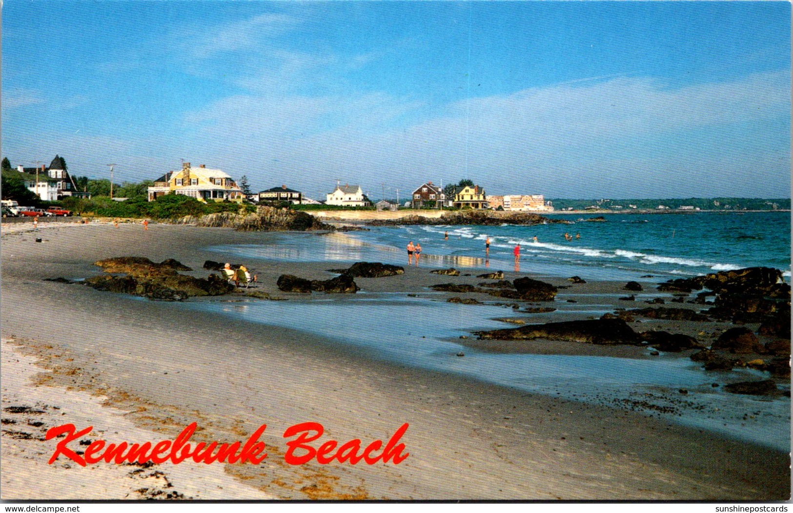 Maine Kennebunk View Along The Beach - Kennebunkport