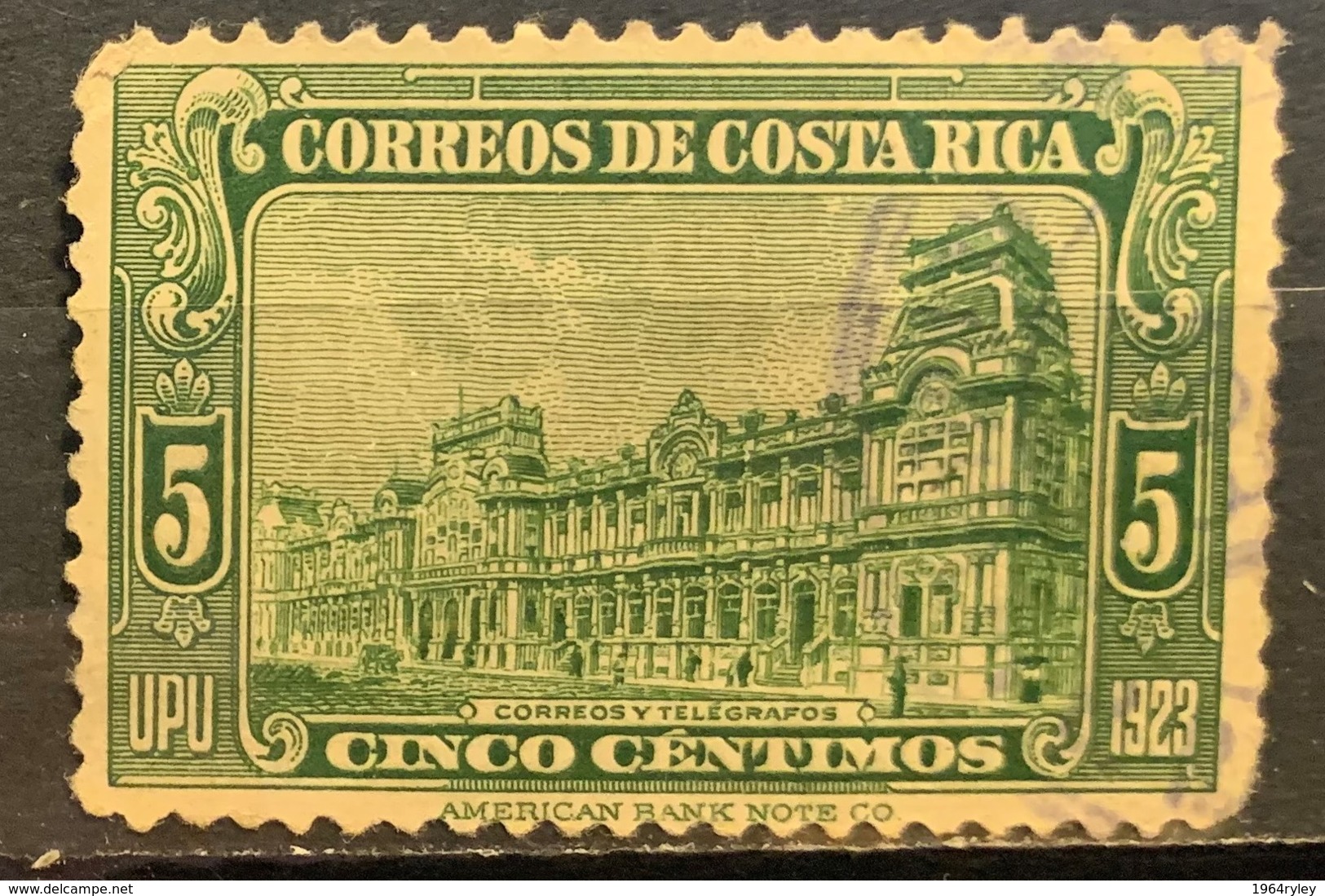 COSTA RICA  - (0)  - 1923 -   # 121 - Costa Rica