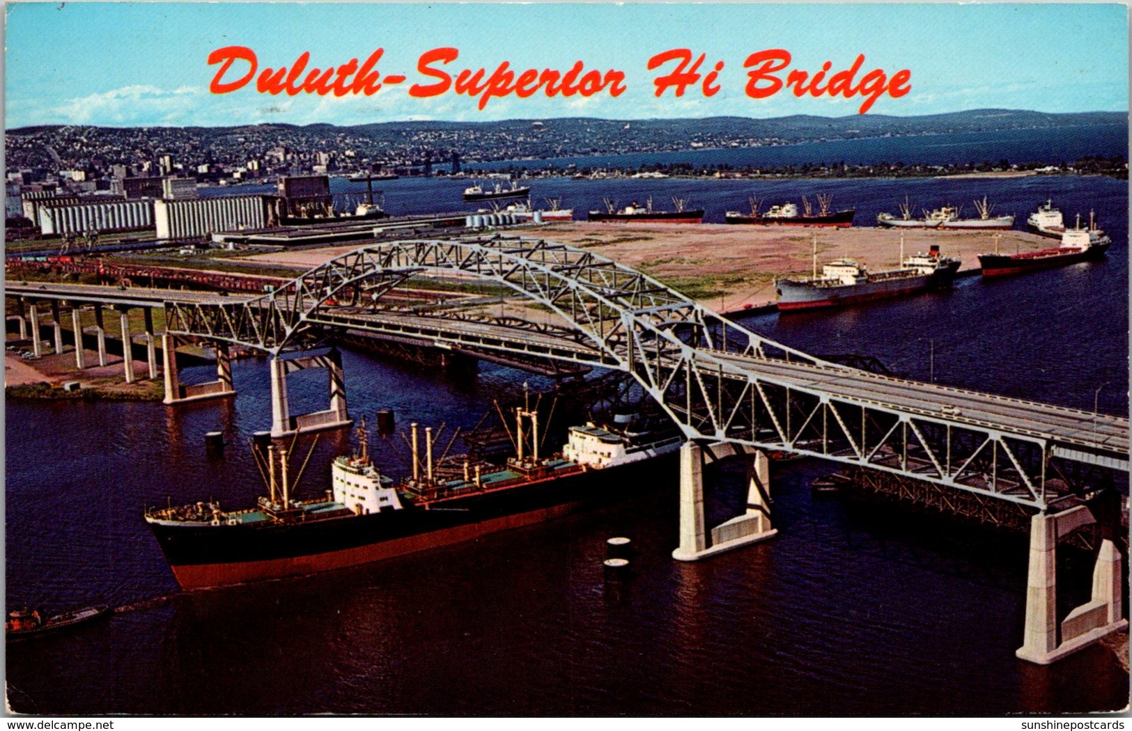 Minnesota Duluth-Superior High Bridge 1968 - Duluth