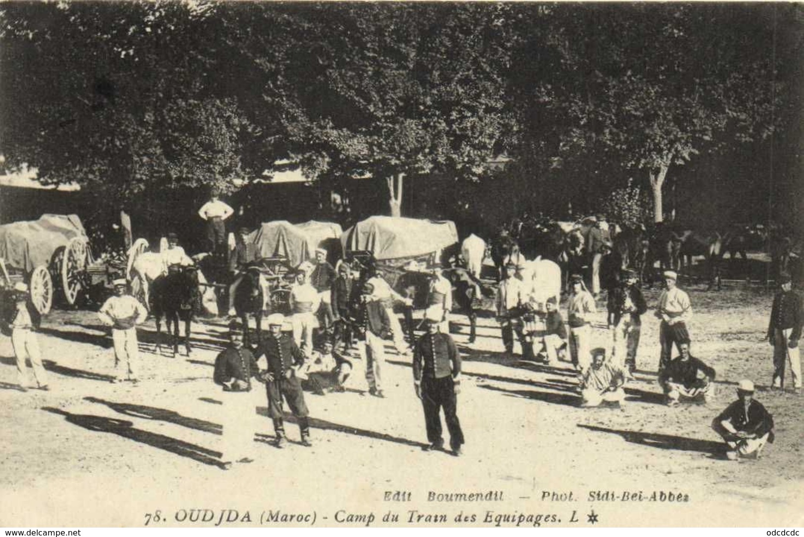 OUDJA (Maroc) Camp Du Train Des Equipages RV - Otros & Sin Clasificación