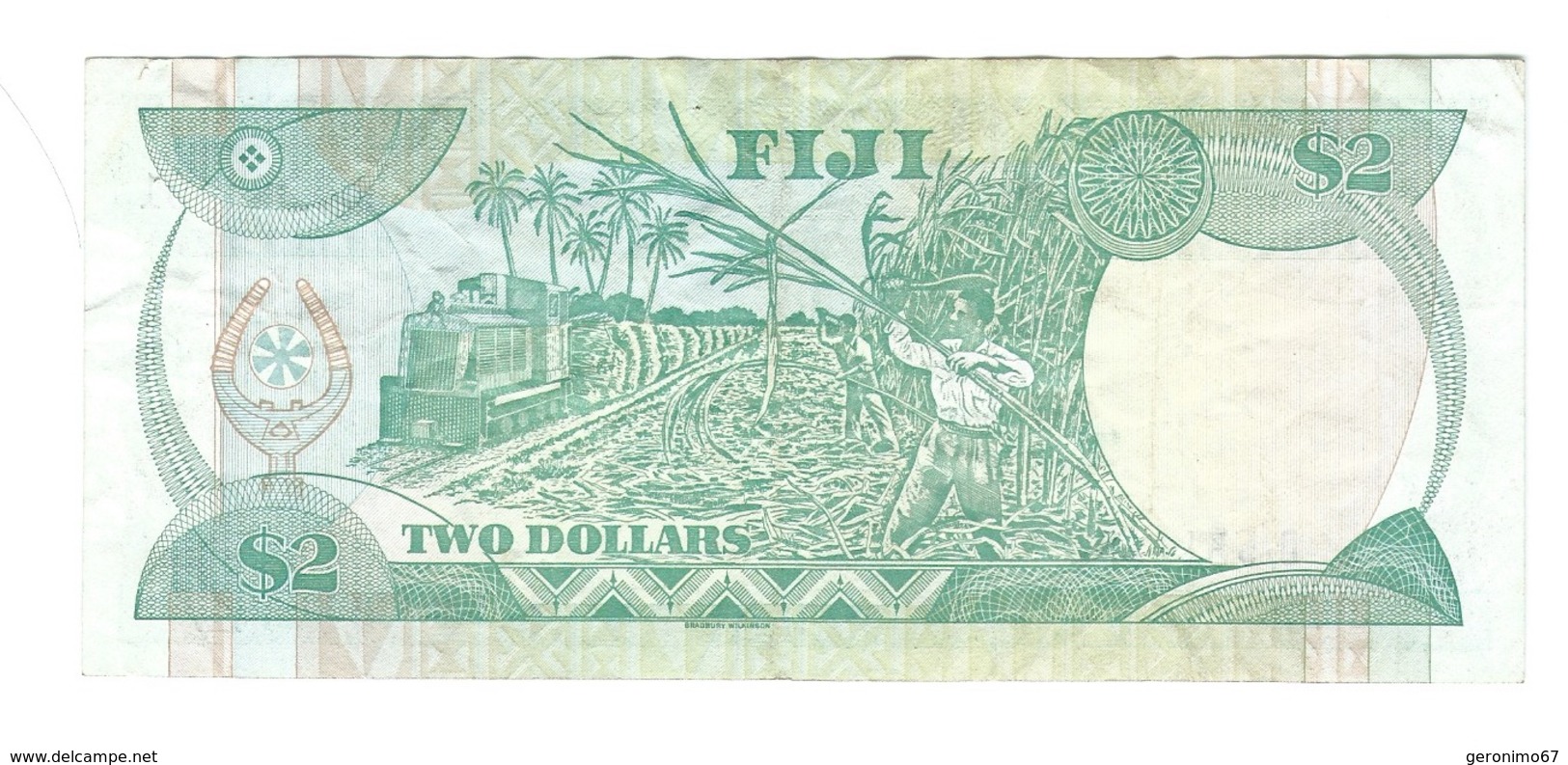 Fiji - Elizabeth II - 2 Dollars - Fidji