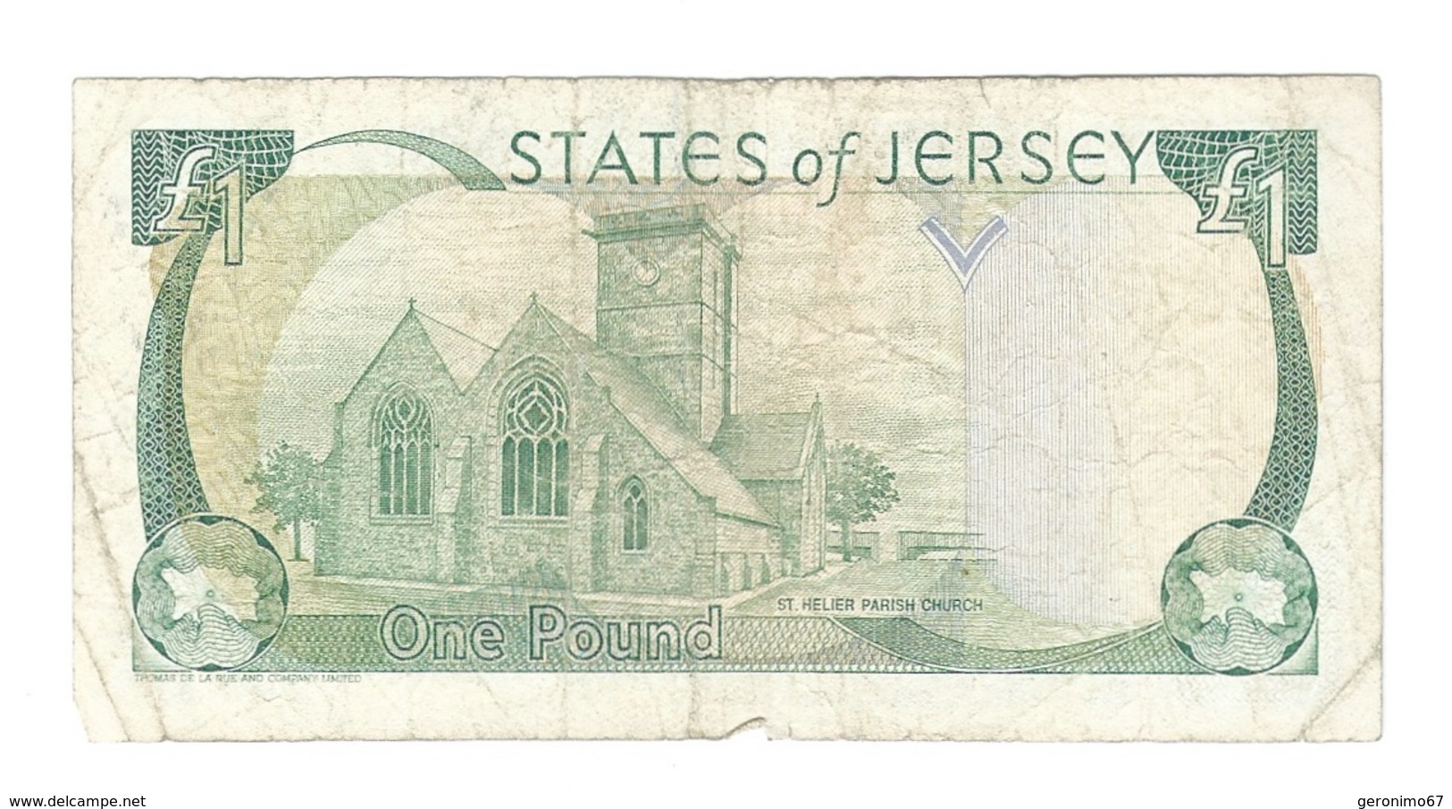 Jersey - Elizabeth II - 1 Pound - 1 Pound