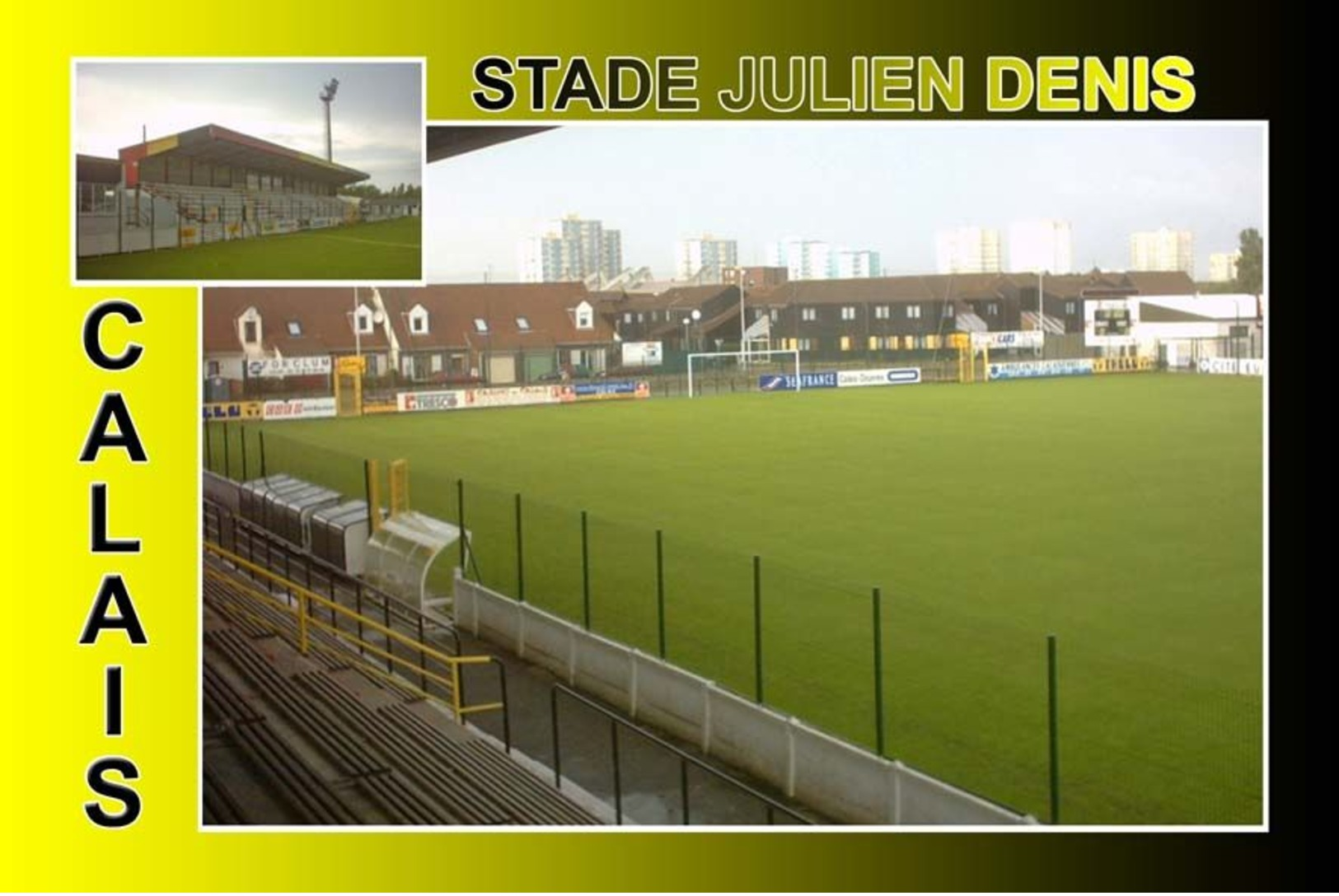 Calais (62) Stade Julien Denis - Calais
