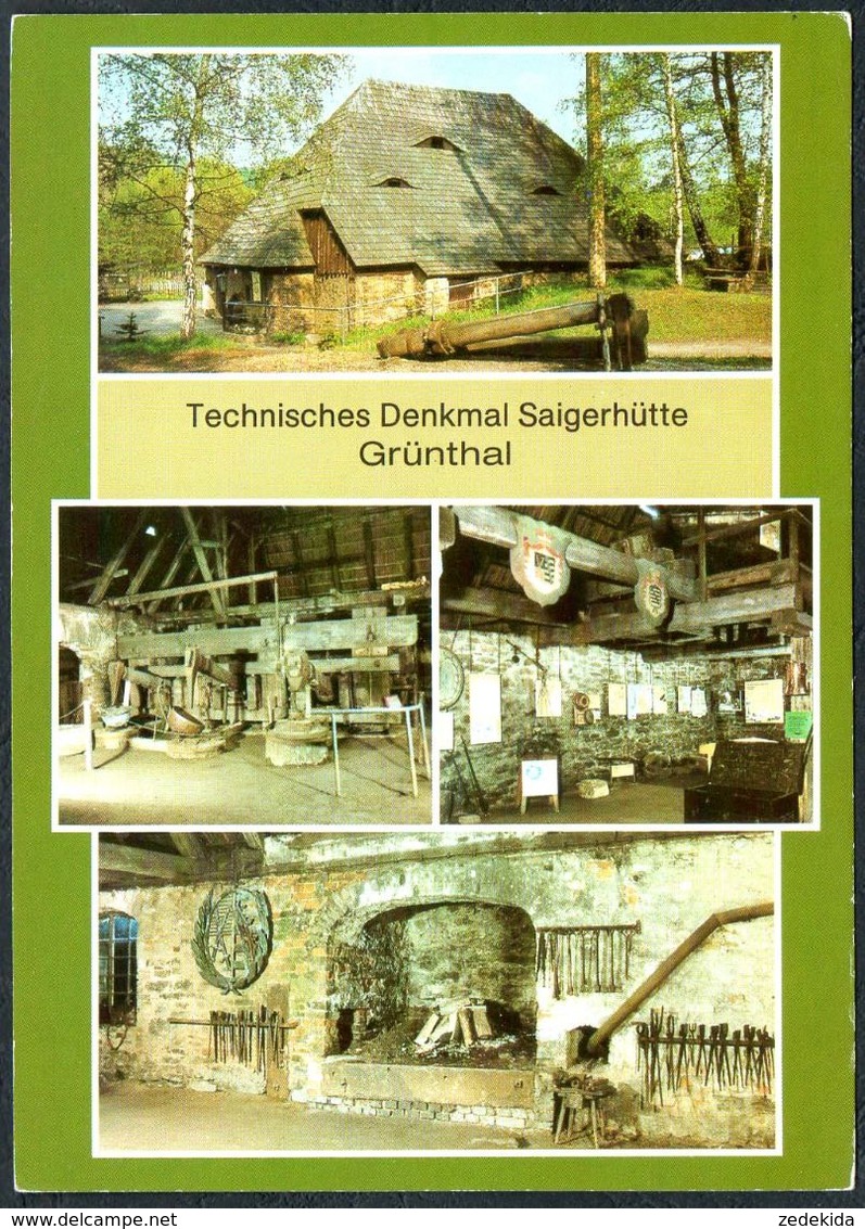 D6681 - Olbernhau Grünthal Saigerhütte Hammerwerk - Bild Und Heimat Reichenbach - Olbernhau