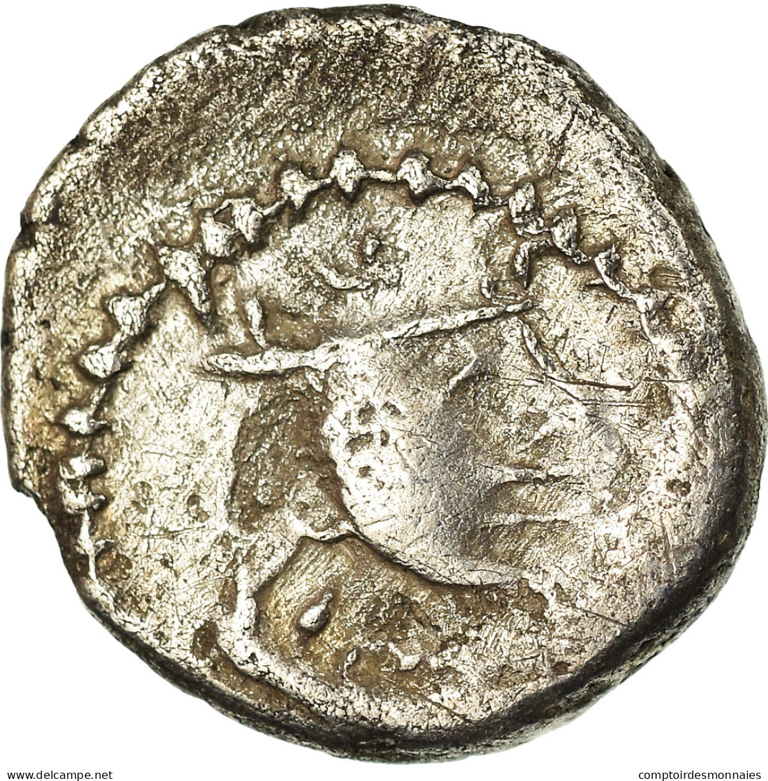Monnaie, Śri Yashaaditya, Obole, 6EME SIECLE, Hunnic Tribes, TB+, Argent - Oriental