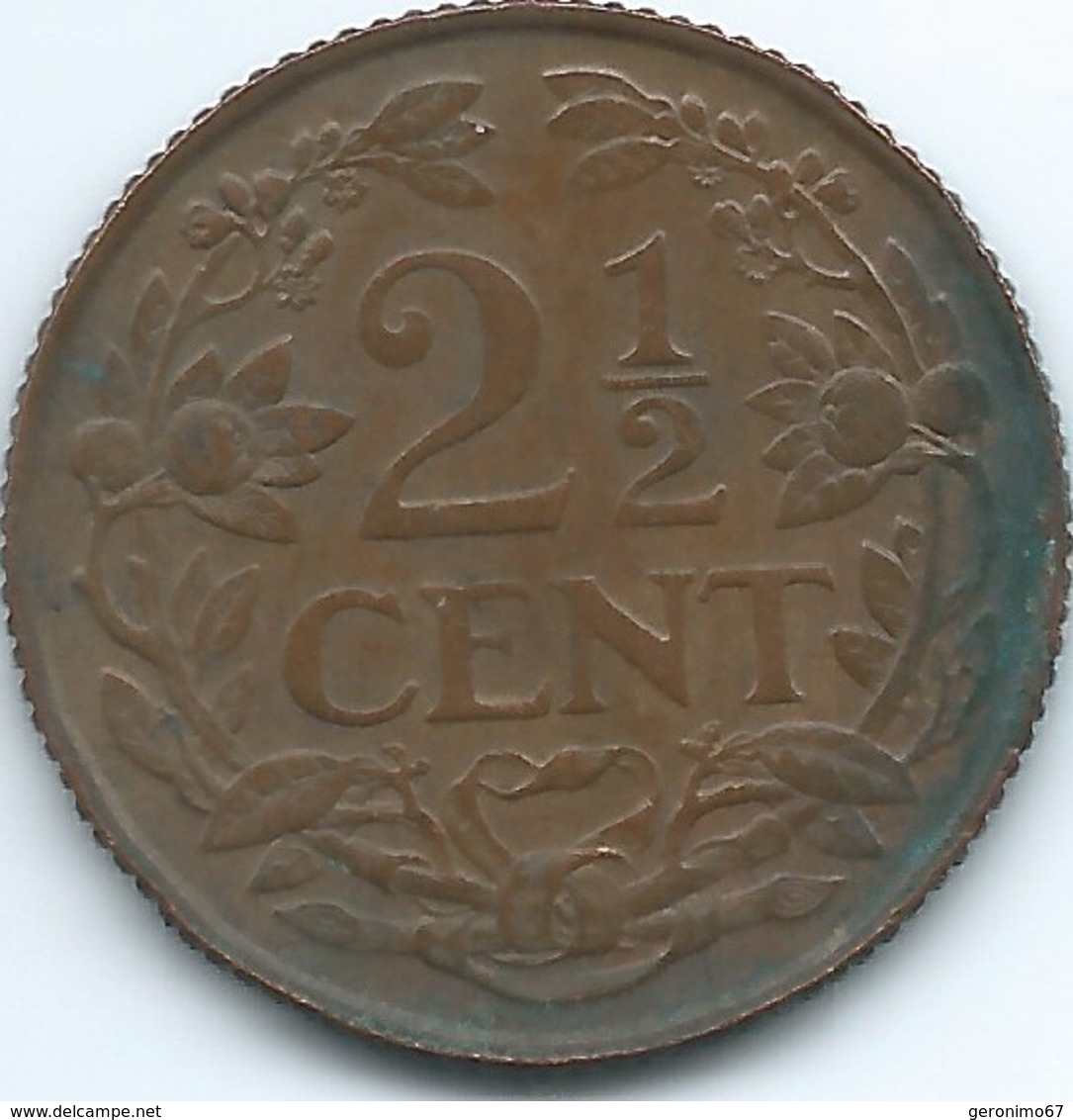 Curaçao - 1947 - 2½ Cents - KM42 - Curaçao