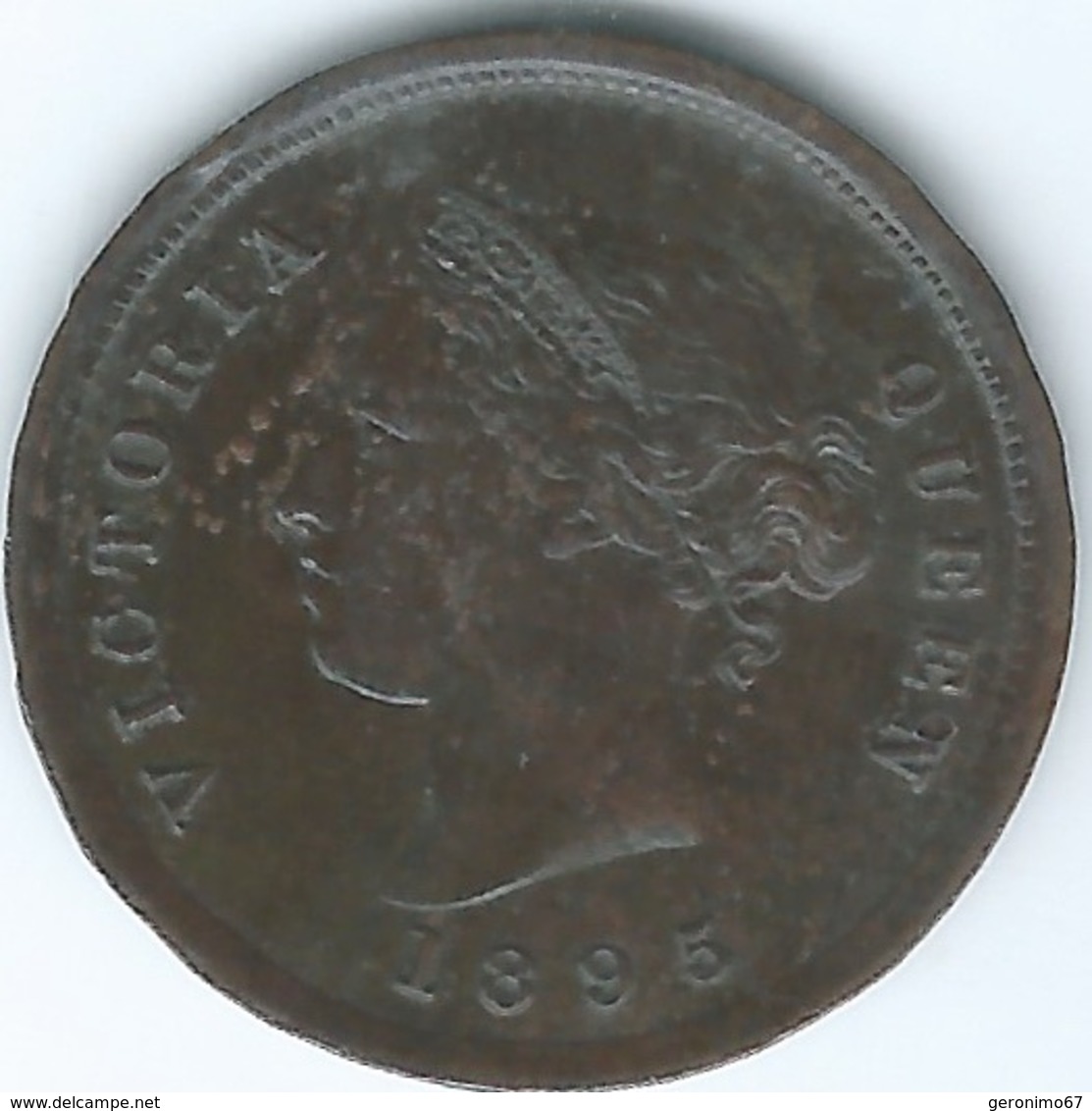 Cyprus - Victoria - 1895 - ¼ Piastre - KM1.1 - Bronze Coin - Cipro