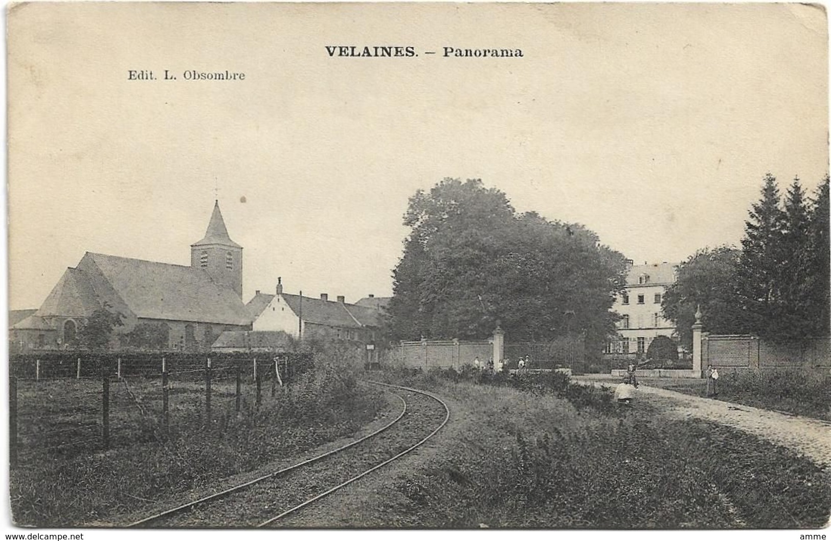 Velaines   *  Panorama - Celles