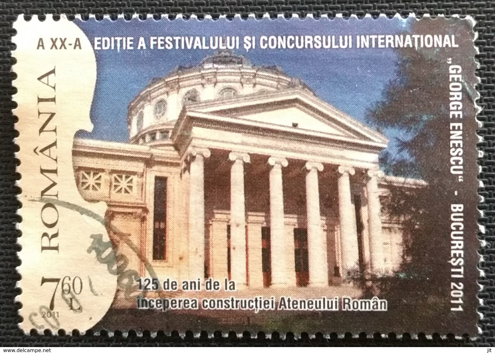 128. ROMANIA 2011 USED STAMP - Used Stamps