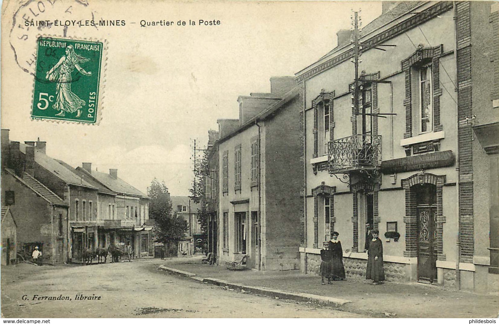 PUY DE DOME  SAINT ELOY LES MINES  Quartier De La Poste - Saint Eloy Les Mines