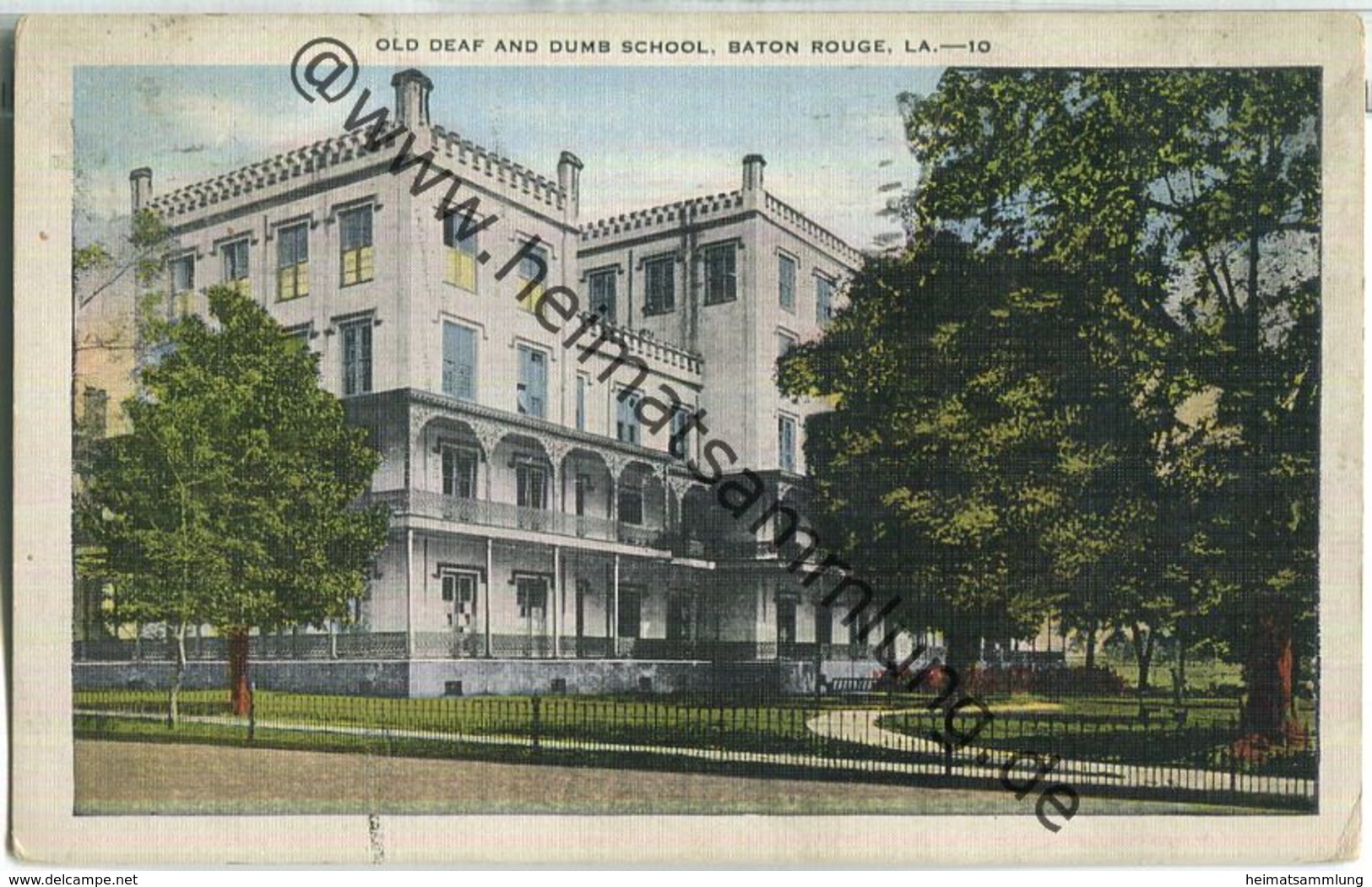 Baton Rouge - Old Deaf And Dumb School - Baton Rouge