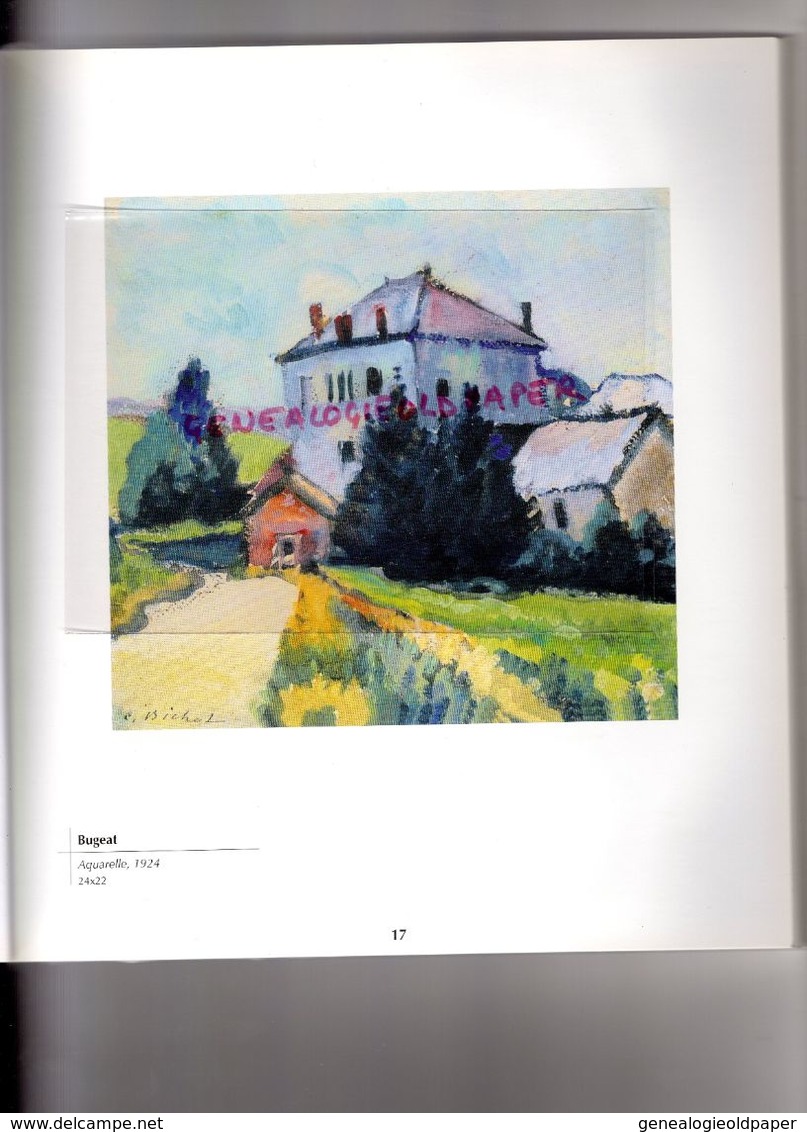 87- LIMOGES- CATALOGUE CHARLES BICHET HYVERNAUD-EXPOSITION GALERIE ARTSET 2002-PEINTRE -BUGEAT EYMOUTIERS MAS JAMBOST