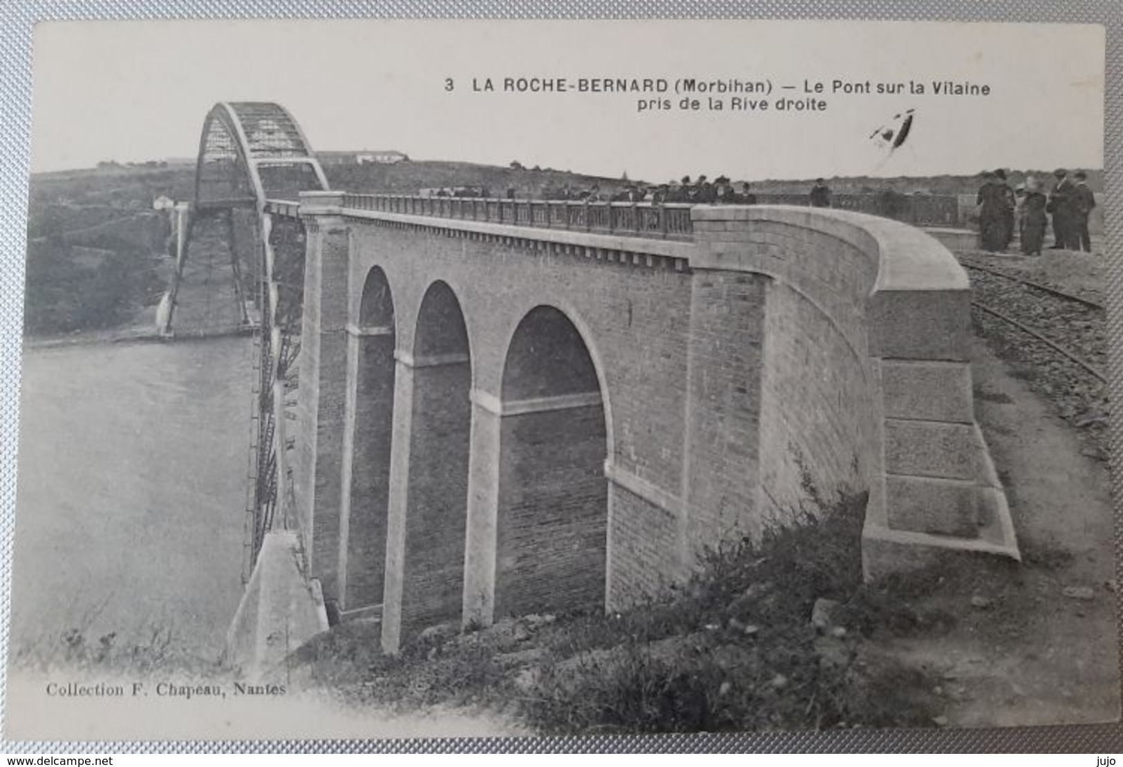 56 - LA ROCHE BERNARD (Morbihan) - Le Pont Sur La Vilaine  Prise De La Rive Droite - La Roche-Bernard