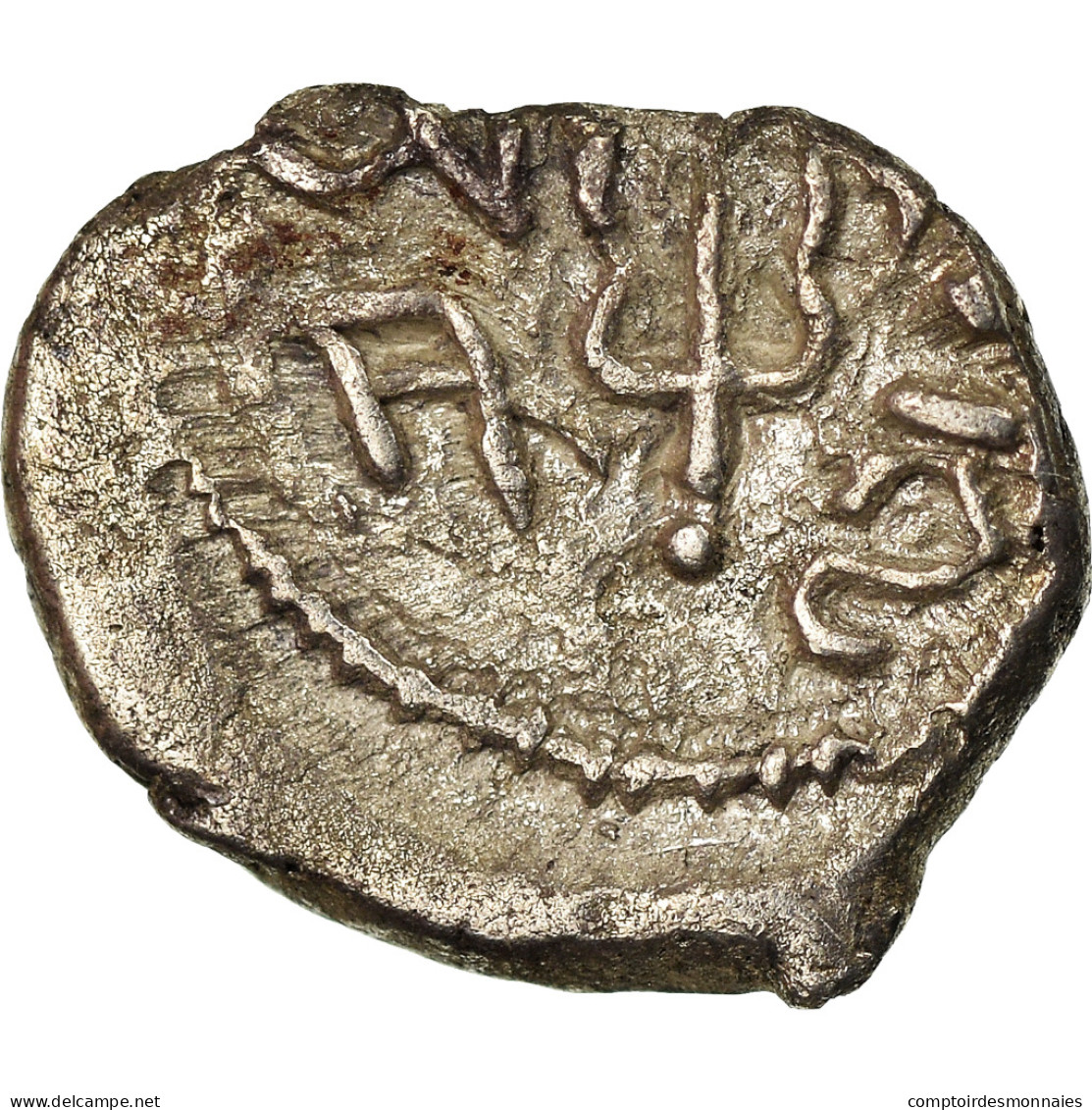 Monnaie, Śri Yashaaditya, Obole, 6EME SIECLE, Hunnic Tribes, TB, Argent - Orientales