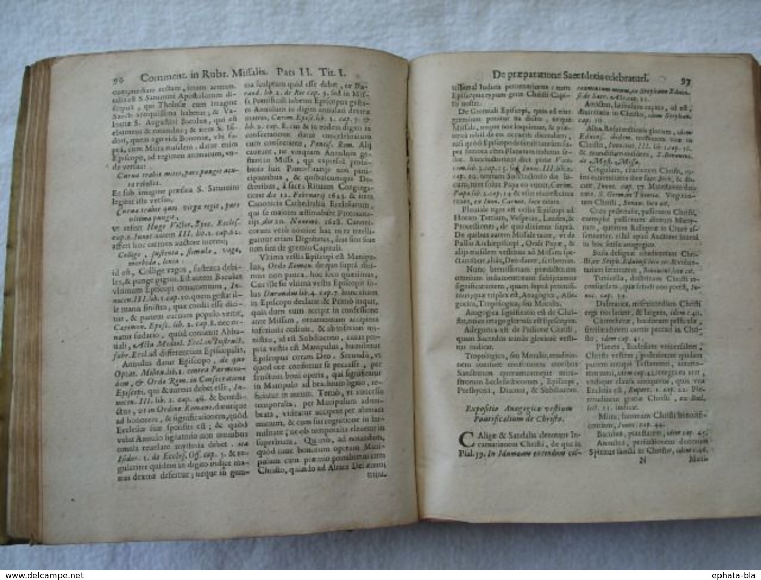Missel Et Bréviaire Romain. Bartholomé Gavanti. Imprimé En 1646 à Anvers Chez Ex Plantin, Balthasar Moretus - Tot De 18de Eeuw