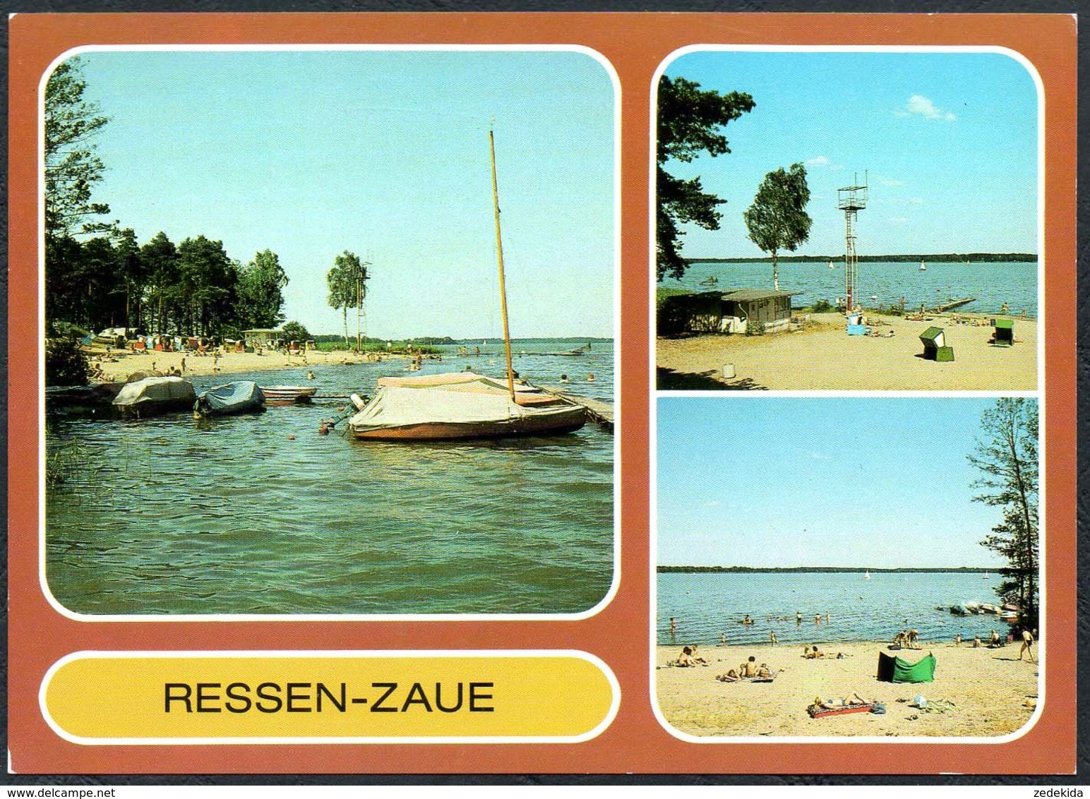 D6756 - TOP Ressen Zaue Kr. Lübben Am Schwielochsee - Bild Und Heimat Reichenbach - Dahme