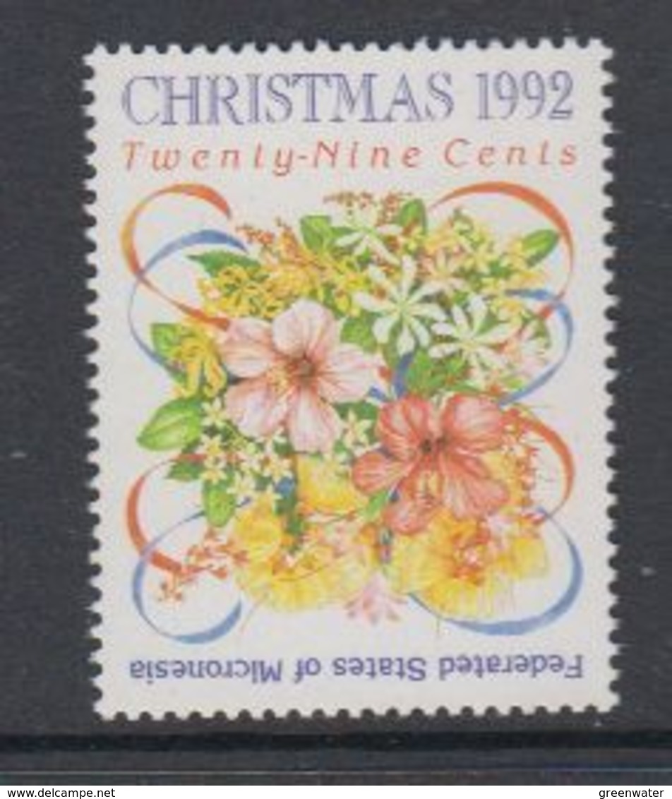Micronesia 1992 Christmas 1v ** Mnh (47961) - Micronesia