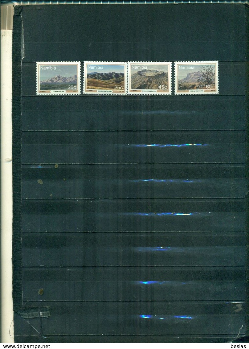 NAMIBIE MONTAGNES 4 VAL NEUFS A PARTIR DE 0.60 EUROS - Namibia (1990- ...)