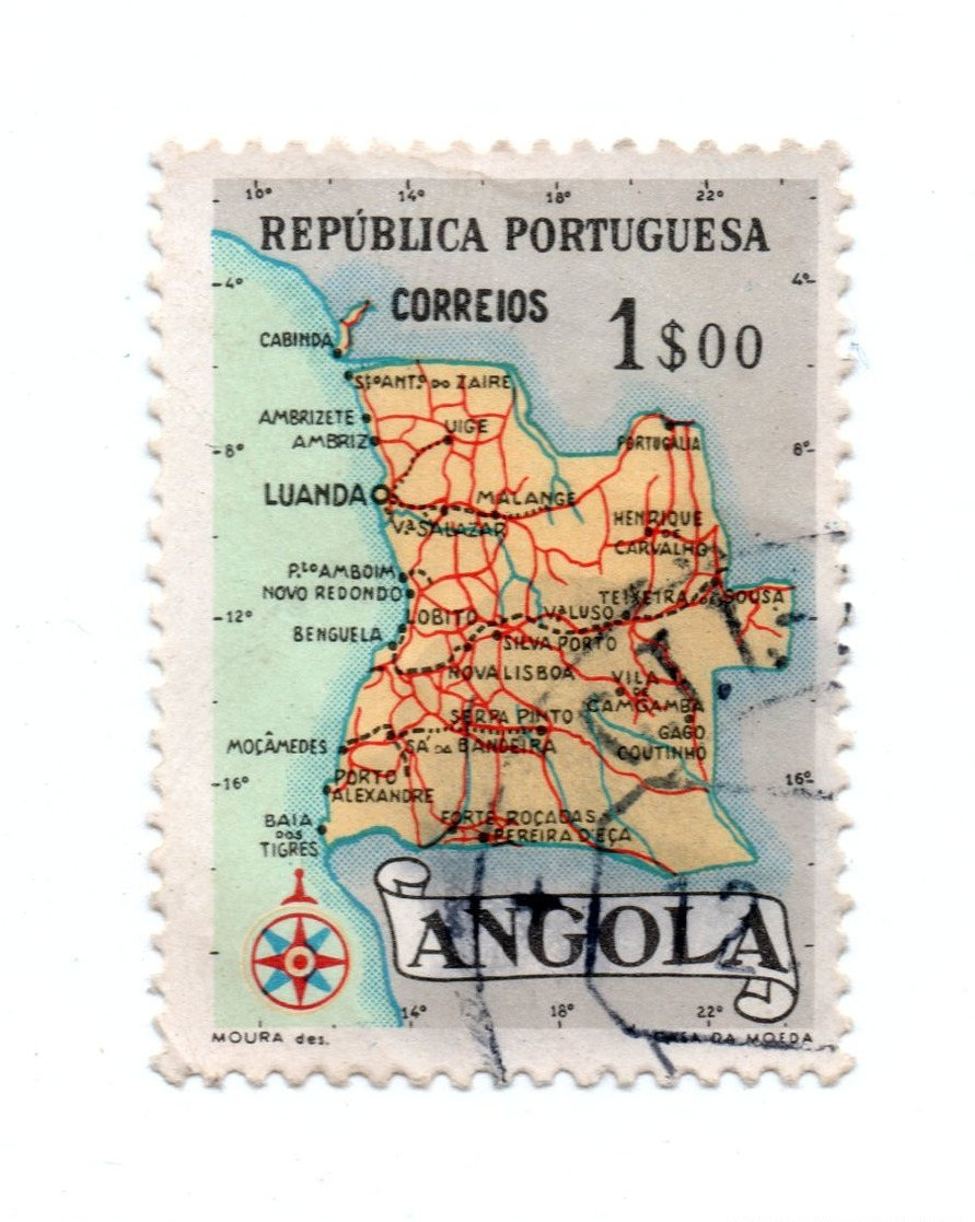 ANGOLA»1955»USED - Angola