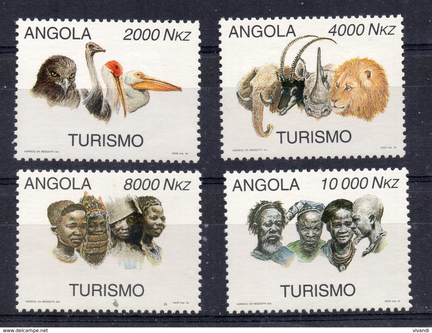 Angola - 1994 - Tourism - MNH - Angola