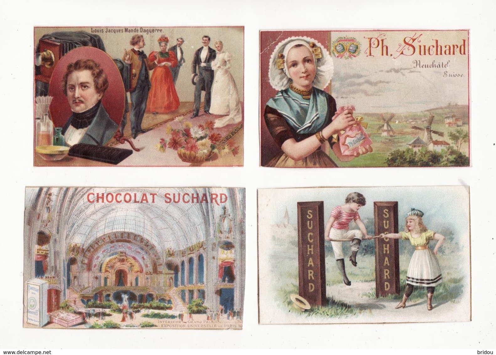 Chromo  CHOCOLAT SUCHARD    Lot De 10    Sujets Divers     état Moyen Coupés Sur Les Côtés - Suchard