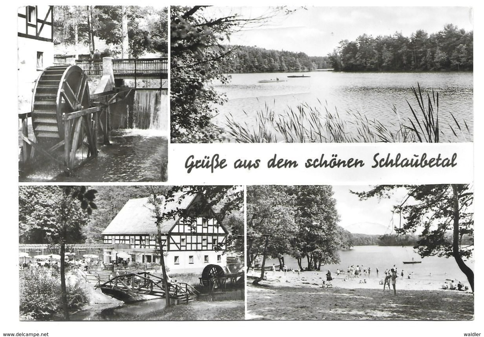 122X  GRUSS AUS DEM SCHLAUBETAL  (Kr. EISENHÜTTENSTADT)   1978 - Eisenhüttenstadt