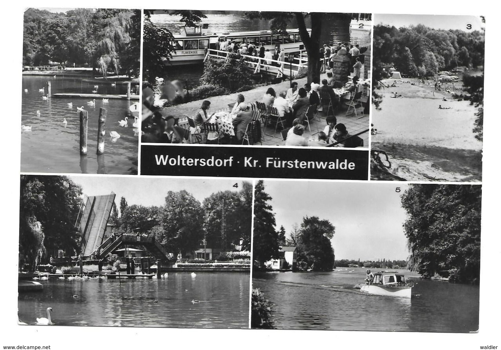 1255  WOLTERSDORF  (Kr. FÜRSTENWALDE)  1985 - Woltersdorf