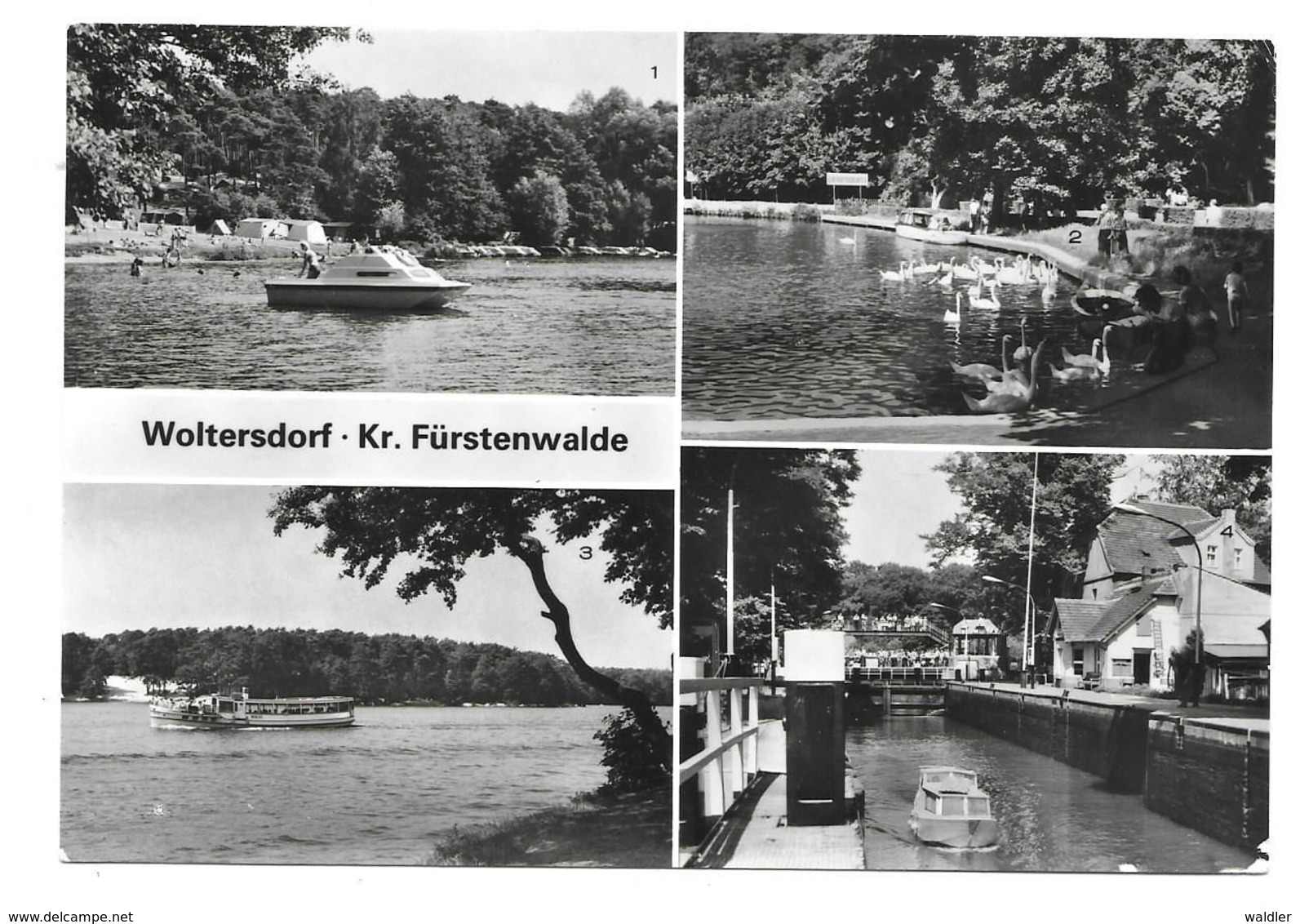 1255  WOLTERSDORF  (Kr. FÜRSTENWALDE)  1985 - Woltersdorf