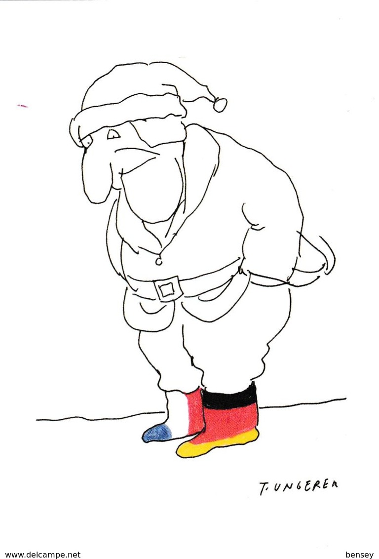 Tomi Ungerer , Voeux Du Centre Culturel Franco-Allemand De Karlsruhe 2003 - Ungerer