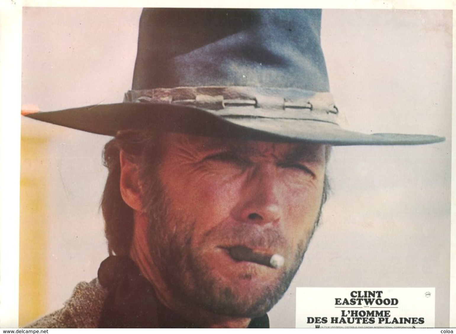 11 Photographies D'exploitation Western Clint Eastwood L'Homme Des Hautes Plaines - Fotos