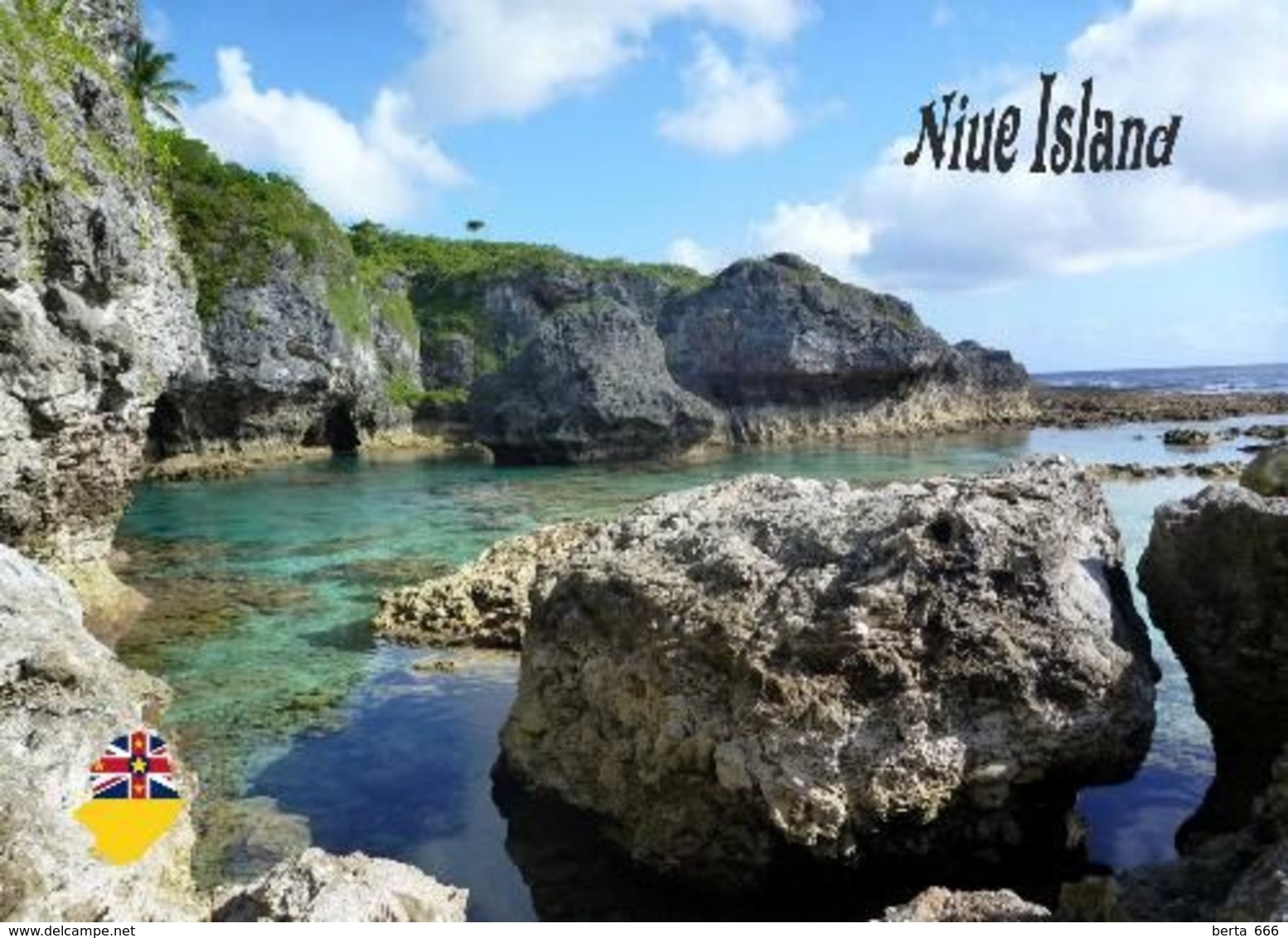 Niue Island Limestones South Pacific New Postcard - Other & Unclassified