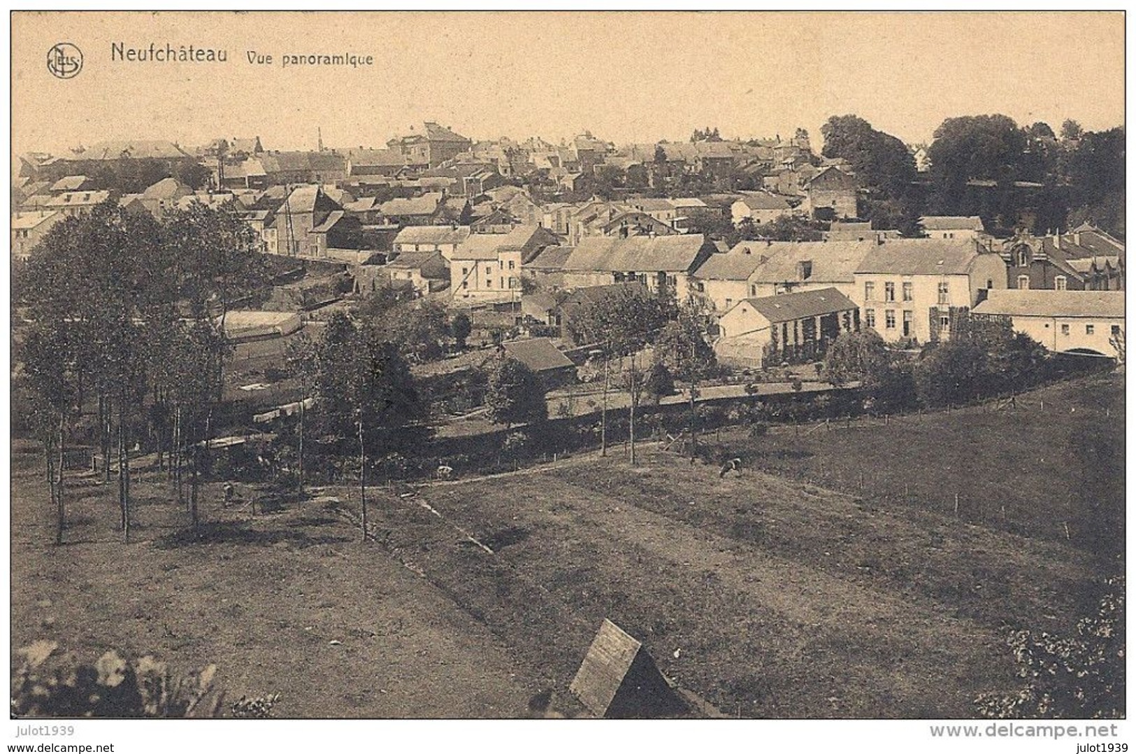 NEUFCHATEAU ..--  Panorama . 1927 Vers BXL ( Mr A. LENAERTS ) . Voir Verso . - Neufchâteau